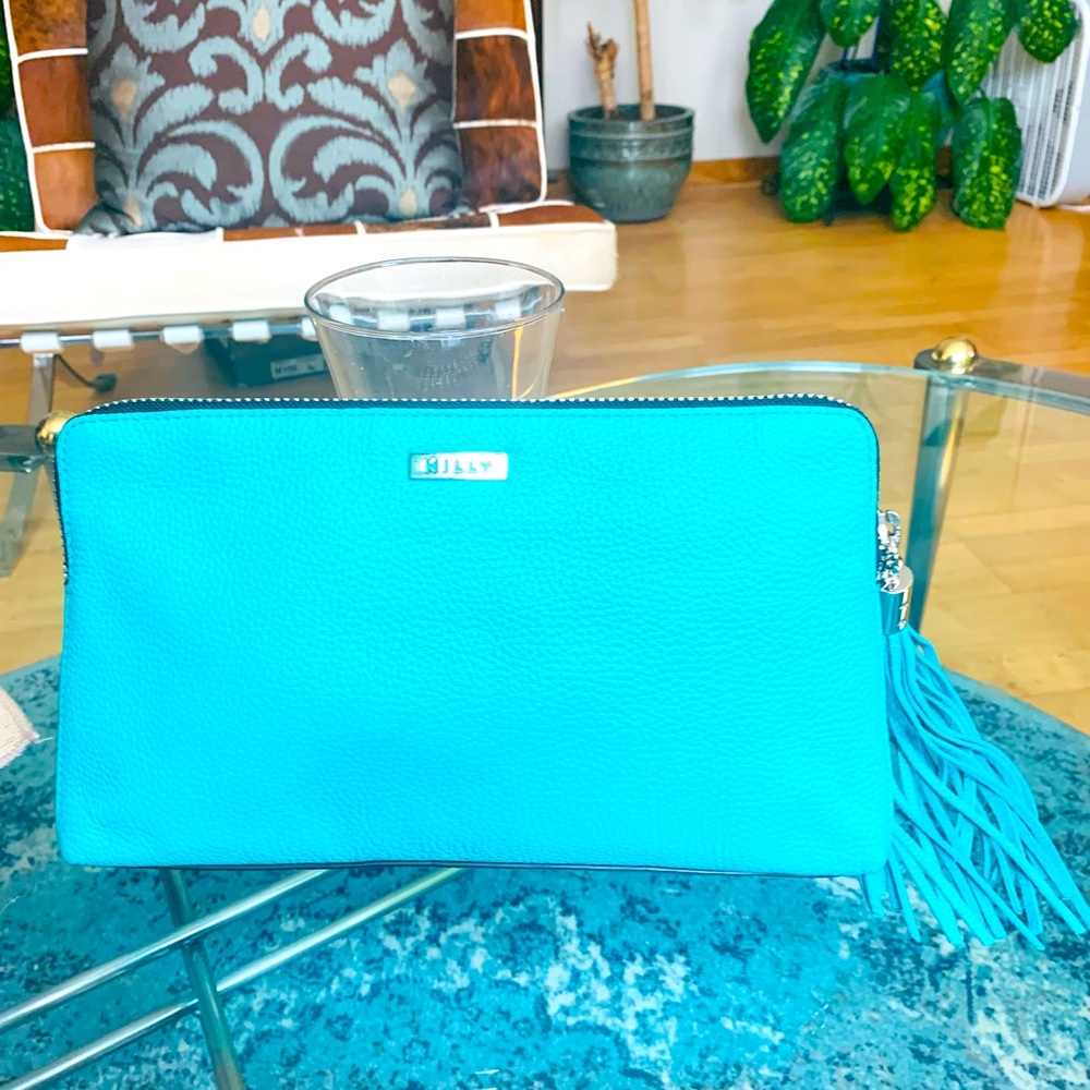 ✨MILLY✨ Pastel Blue Women's Astor Tassel Clutch